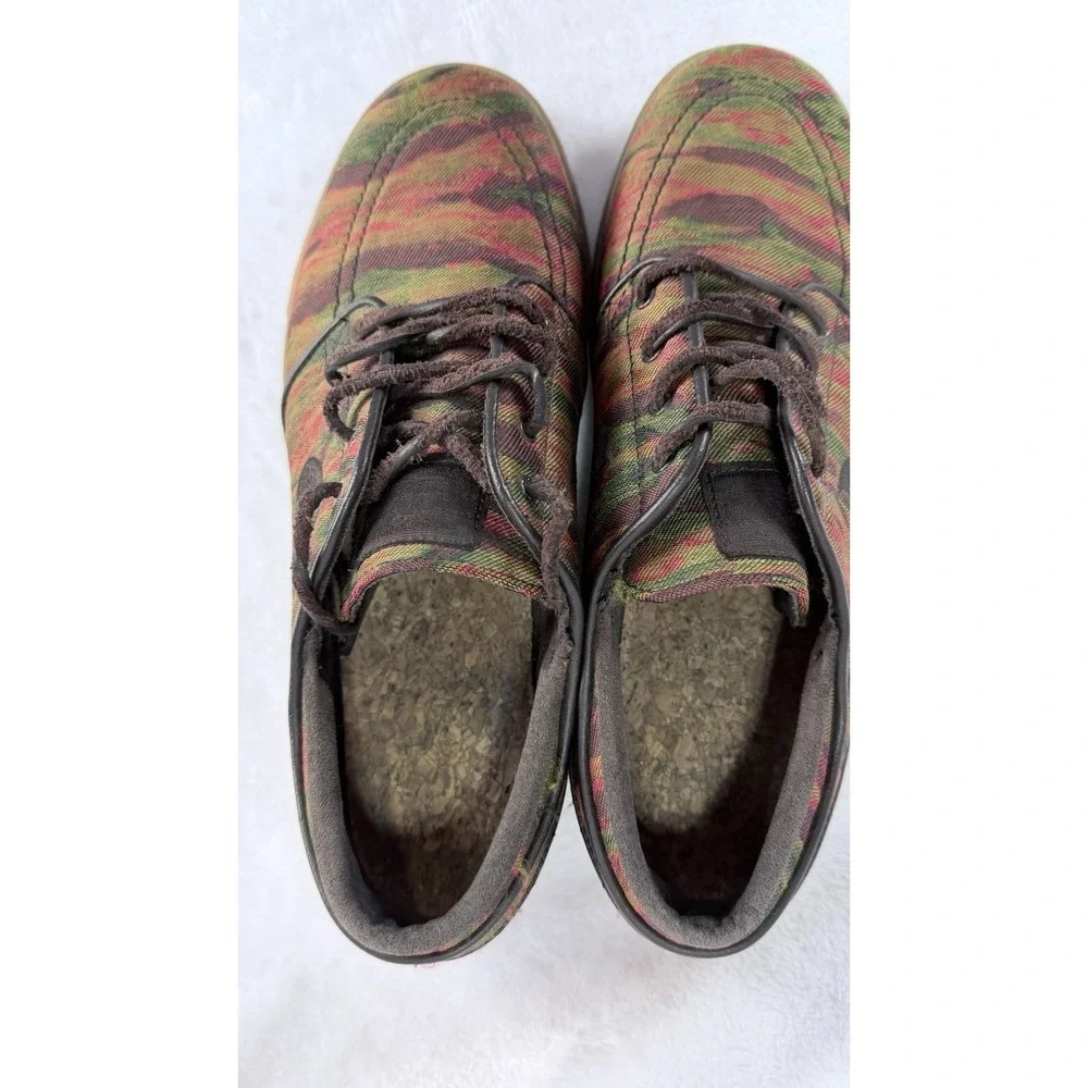 Nike SB Zoom Stefan Janoski Canvas‎ Premium Camo Gum 705190-900 Men's Size 8.5